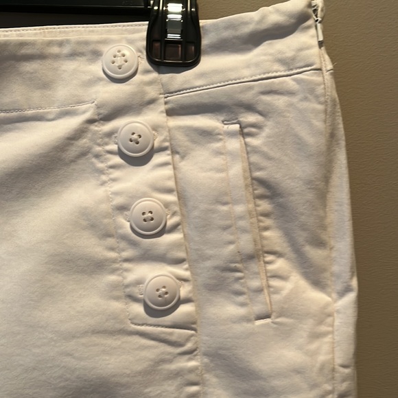 White Ann Taylor Loft Sailor Shorts - Picture 2 of 7